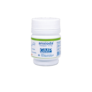 Anxioda GMP Diazepam 10mg (100 Tablets)